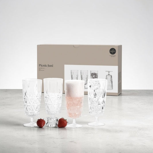 Juni 野餐香檳杯4入組