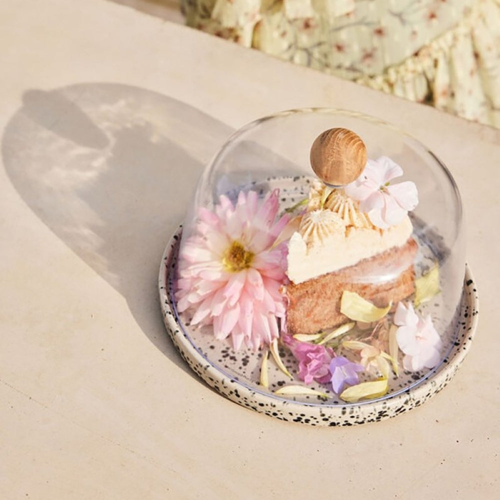 Ditte 附蓋起司甜點蛋糕盤