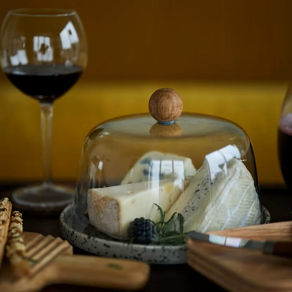 Ditte 附蓋起司甜點蛋糕盤