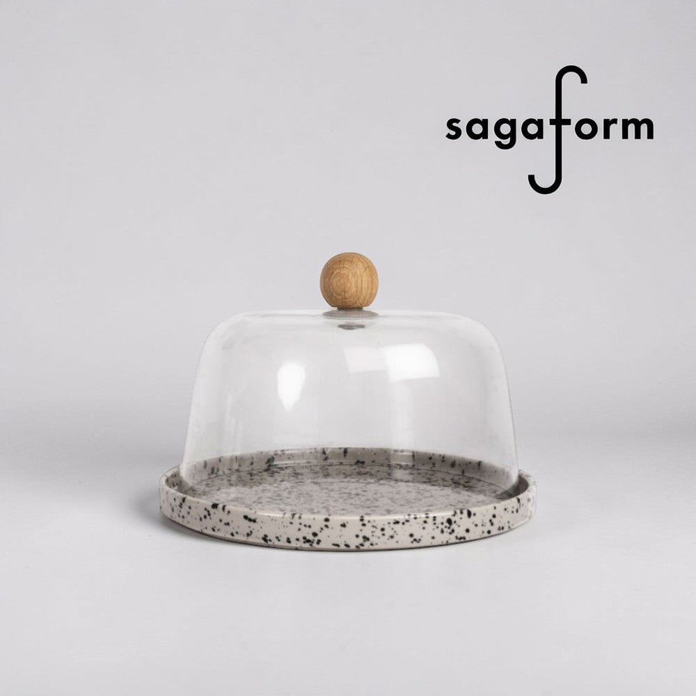 Ditte 附蓋起司甜點蛋糕盤