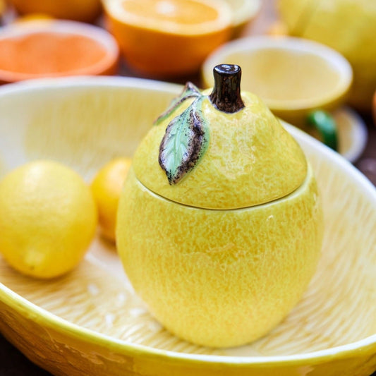 檸檬造型收納罐