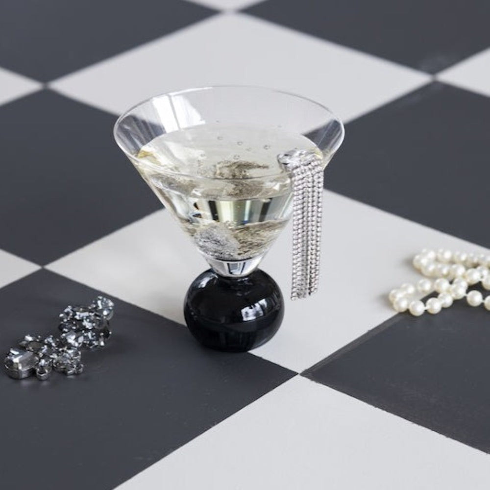 Posh Spice 雞尾酒杯 200 ml-透明/黑